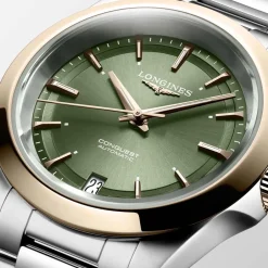 Discount Orologio Longines Conquest Verde e Rosa Automatico 34 mm Donna Orologi Longines Donna