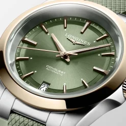 New Orologio Longines Conquest Sunray Green Automatico 34 mm Donna Orologi Longines Donna