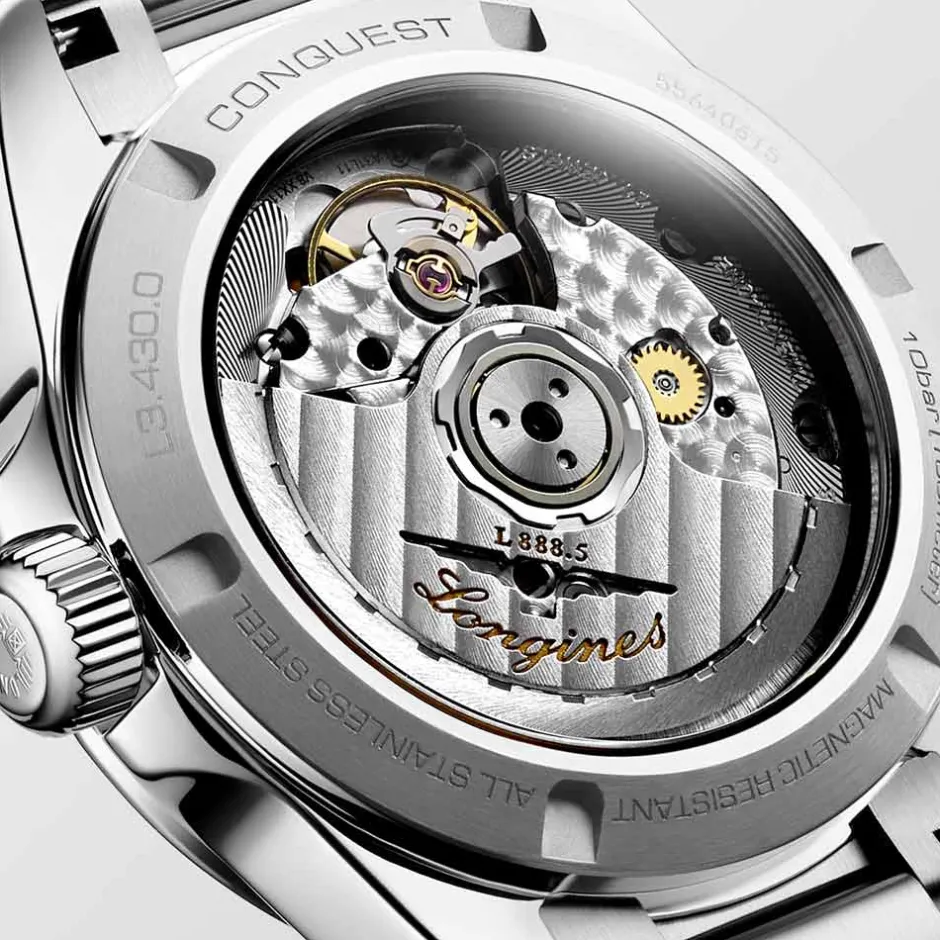 Discount Orologio Longines Conquest Automatico Madreperla con Diamanti 34 mm Donna Orologi Longines Donna