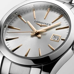 Discount Orologio Longines Conquest Classic Argento Quartz 29,5 mm Donna Orologi Longines Donna