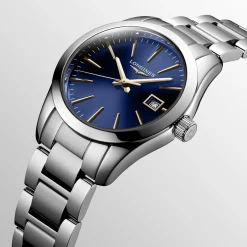Clearance Orologio Longines Conquest Classic Blu Quartz 29,5 mm Donna Orologi Longines Donna