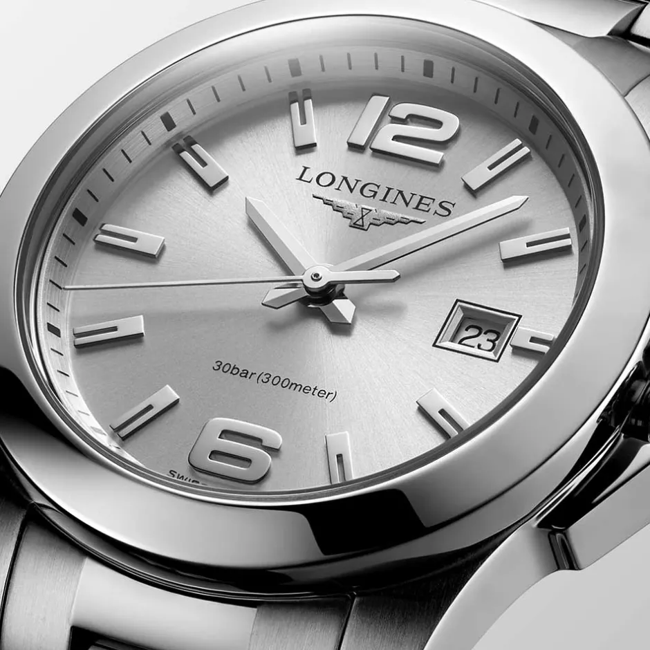 Best Orologio Longines Conquest Acciaio Quartz 29,50 mm Donna Orologi Longines Donna