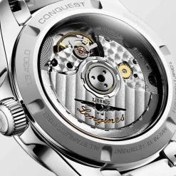 Clearance Orologio Longines Conquest Bianco Caucciu Automatico 34 mm Donna Orologi Longines Donna