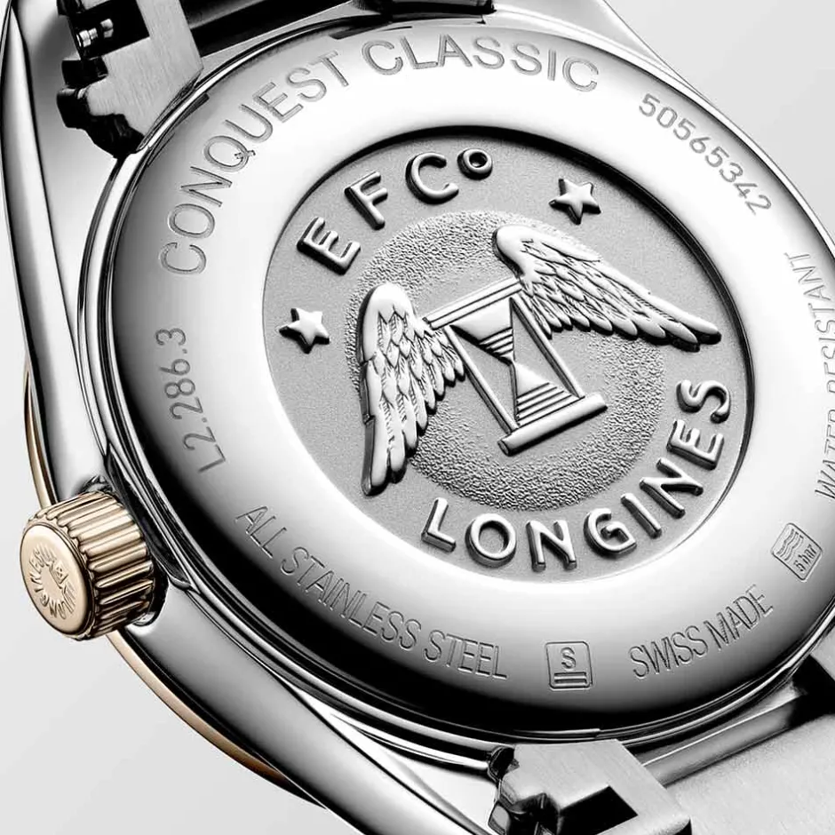 Best Orologio Longines Conquest Classic Quarzo Acciaio Rosa 29,50 mm Donna Orologi Longines Donna