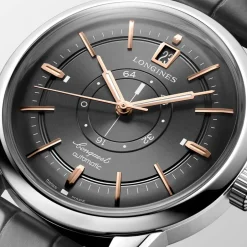 Best Orologio Longines Conquest Heritage Central Power Reserve Antracite 38 mm Uomo Orologi Longines Uomo