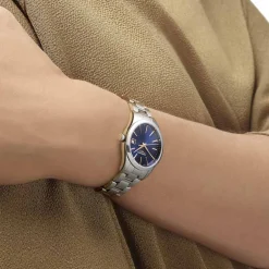 Outlet Orologio Longines Conquest Classic Blu Quartz 34 mm Donna Orologi Longines Donna
