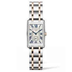 New Orologio Longines Dolcevita Quarzo Acciaio Argento 20,80 x 32 mm Donna Orologi Longines Donna