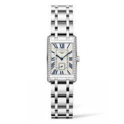 Best Orologio Longines Dolcevita Quarzo Acciaio Argento 20,80 x 32 mm Donna Orologi Longines Donna
