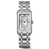 Fashion Orologio Longines DolceVita Quarzo Acciaio Bianco 23,30 mm x 37 mm Donna Orologi Longines Donna