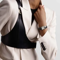 Discount Orologio Longines Dolcevita Mini Quartz Pelle 21,5 x 29 mm Donna Orologi Longines Donna