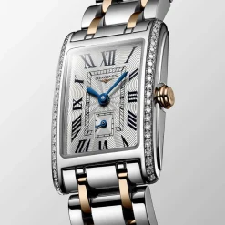 New Orologio Longines Dolcevita Quarzo Acciaio Argento 20,80 x 32 mm Donna Orologi Longines Donna