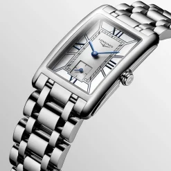 Fashion Orologio Longines DolceVita Quarzo Acciaio Bianco 23,30 mm x 37 mm Donna Orologi Longines Donna