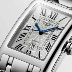Sale Orologio Longines Dolcevita Automatico Acciaio Argento 27,70 x 43,80 mm Uomo Orologi Longines Uomo