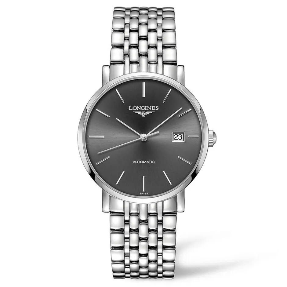 Best Orologio Longines Elegant Collection Grigio Automatico 39 mm Uomo Orologi Longines Uomo