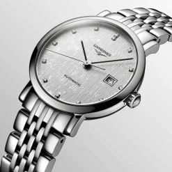 Discount Orologio Longines Elegant Collection Automatico Acciaio Argento 29 mm Donna Orologi Longines Donna