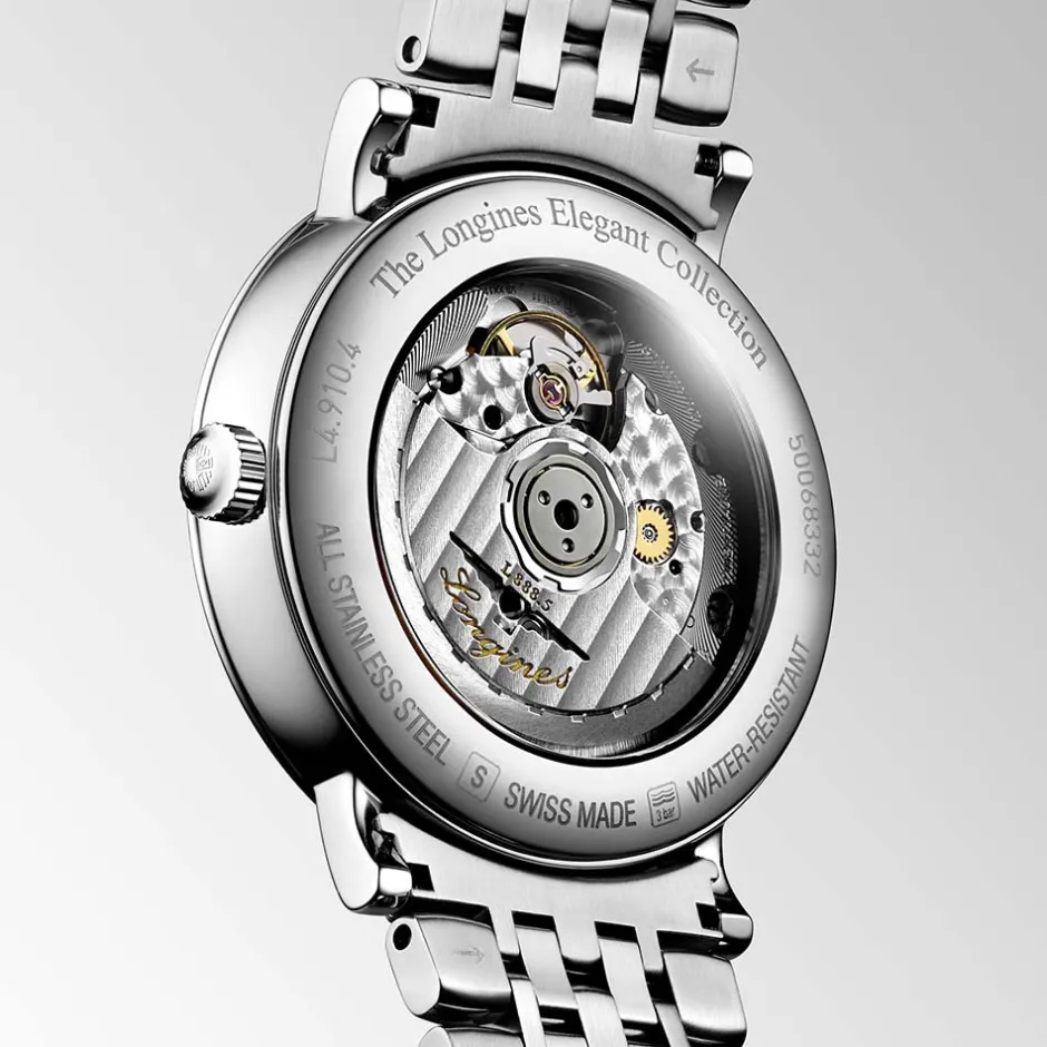 Best Orologio Longines Elegant Collection Grigio Automatico 39 mm Uomo Orologi Longines Uomo