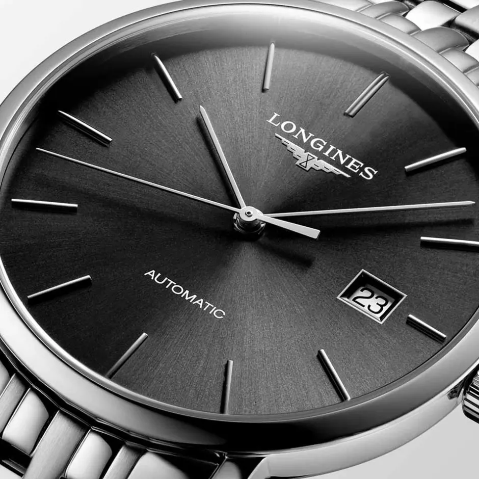 Best Orologio Longines Elegant Collection Grigio Automatico 39 mm Uomo Orologi Longines Uomo