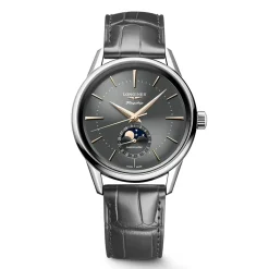 Sale Orologio Longines Flagship Heritage Antracite Fasi Lunari 38,5 mm Uomo Orologi Longines Uomo