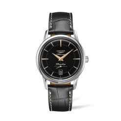 Best Orologio Longines Flagship Heritage Nero Automatico 38,5 mm Donna Orologi Longines Donna | Orologi Longines Uomo