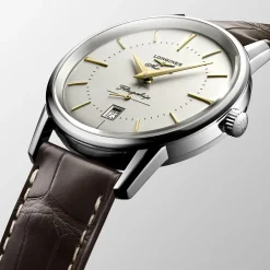 Online Orologio Longines Flagship Heritage Quadrante Chiaro Automatico 38,5 mm Donna Orologi Longines Donna | Orologi Longines Uomo