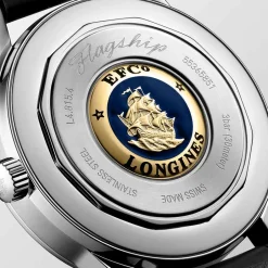 Discount Orologio Longines Flagship Heritage Verde Fasi Lunari 38,5 mm Uomo Orologi Longines Uomo