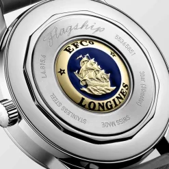 Sale Orologio Longines Flagship Heritage Antracite Fasi Lunari 38,5 mm Uomo Orologi Longines Uomo