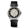 Sale Orologio Longines Heritage Classic Tuxedo Automatico Nero Pelle Nera 38,50 mm Uomo Orologi Longines Uomo