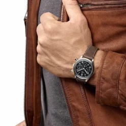 Online Orologio Longines Heritage Avigation Bigeye Cronografo Nero Automatico 41 mm Donna Orologi Longines Donna | Orologi Longines Uomo