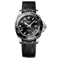 Hot Orologio Longines Hydroconquest GMT Caucciu Nero 43 mm Uomo Orologi Longines Uomo