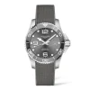 Sale Orologio Longines Hydroconquest Grigio Automatico Cinturino Caucciu 41 mm Uomo Orologi Longines Uomo
