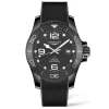 Clearance Orologio Longines Hydroconquest Automatico Nero Caucciù 43 mm Uomo Orologi Longines Uomo