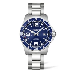 Online Orologio Longines Hydroconquest Blu Automatico Ghiera Acciaio 44 mm Donna Orologi Longines Donna | Orologi Longines Uomo