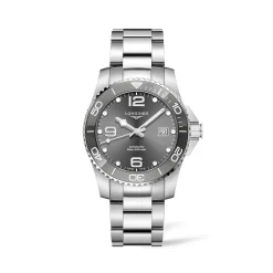 Discount Orologio Longines Hydroconquest Grigio Automatico 41 mm Uomo Orologi Longines Uomo
