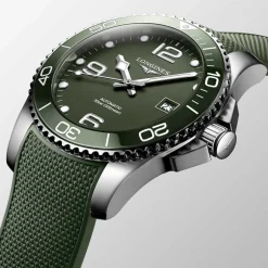 Sale Orologio Longines Hydroconquest Verde Automatico 41 mm Uomo Orologi Longines Uomo