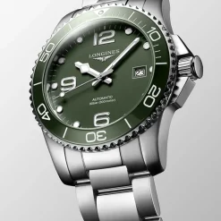 Best Orologio Longines Hydroconquest Verde Automatico 41 mm Uomo Orologi Longines Uomo