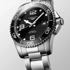 Clearance Orologio Longines Hydroconquest Nero Automatico 41 mm Uomo Orologi Longines Uomo
