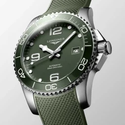 Sale Orologio Longines Hydroconquest Verde Automatico 41 mm Uomo Orologi Longines Uomo
