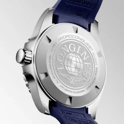 Outlet Orologio Longines Hydroconquest GMT Blu Caucciu 43 mm Uomo Orologi Longines Uomo