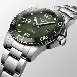 Best Orologio Longines Hydroconquest Verde Automatico 41 mm Uomo Orologi Longines Uomo