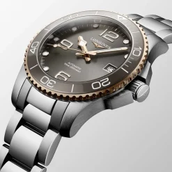 Sale Orologio Longines Hydroconquest Grigio Automatico 39 mm Uomo Orologi Longines Uomo
