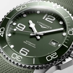 Sale Orologio Longines Hydroconquest Verde Automatico 41 mm Uomo Orologi Longines Uomo