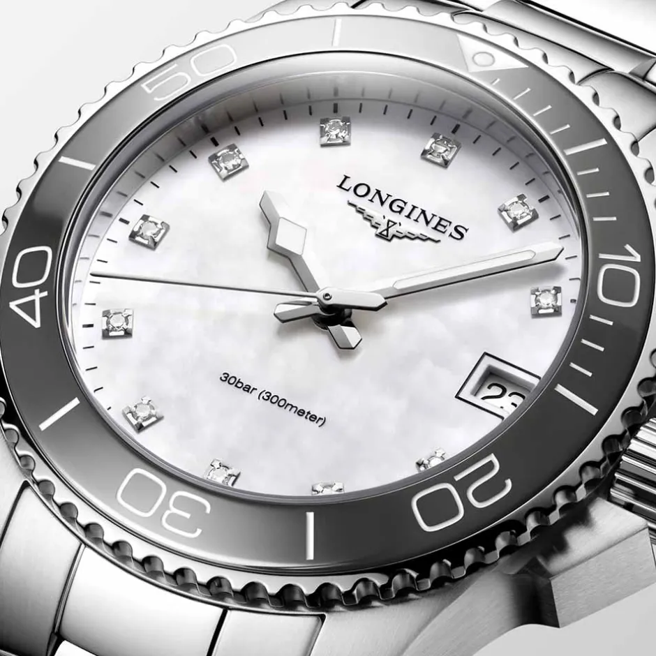Hot Orologio Longines Hydroconquest Madreperla 32 mm Donna Orologi Longines Donna