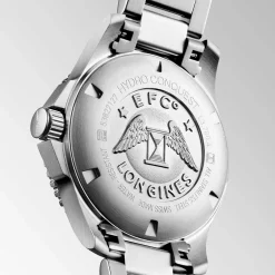 Clearance Orologio Longines Hydroconquest Automatico Acciaio Nero 39 mm Uomo Orologi Longines Uomo