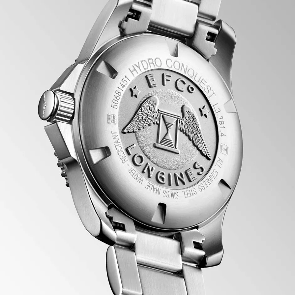 Clearance Orologio Longines Hydroconquest Nero Automatico 41 mm Uomo Orologi Longines Uomo