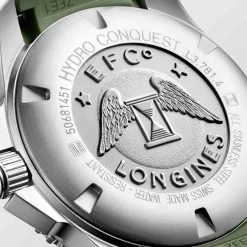 Sale Orologio Longines Hydroconquest Verde Automatico 41 mm Uomo Orologi Longines Uomo