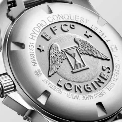 Clearance Orologio Longines Hydroconquest Nero Automatico 41 mm Uomo Orologi Longines Uomo