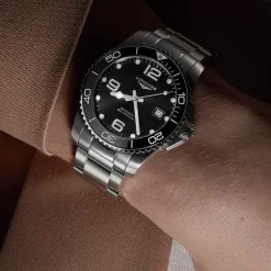 Clearance Orologio Longines Hydroconquest Nero Automatico 41 mm Uomo Orologi Longines Uomo