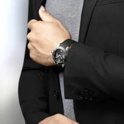 Sale Orologio Longines Hydroconquest Grigio Automatico Cinturino Caucciu 41 mm Uomo Orologi Longines Uomo