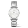 New Orologio Longines La Grande Classique Acciaio Diamanti Madreperla Quarzo 34 mm Donna Orologi Longines Donna