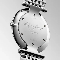 New Orologio Longines La Grande Classique Acciaio Diamanti Madreperla Quarzo 34 mm Donna Orologi Longines Donna